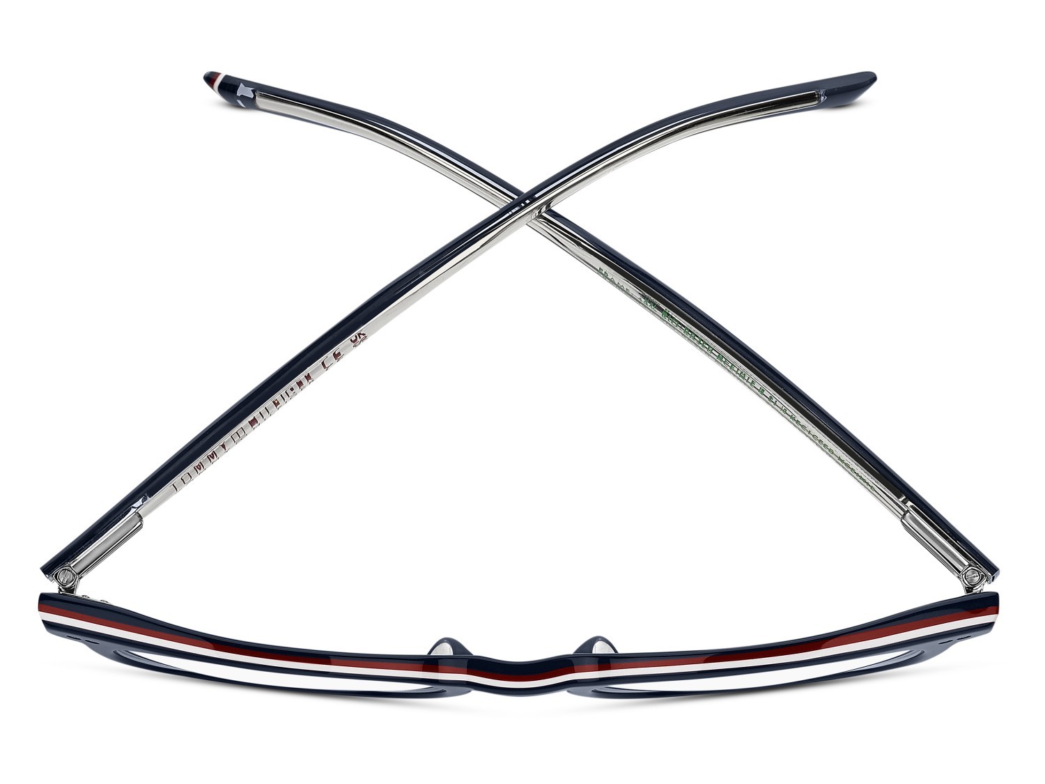 Eyeglasses Tommy Hilfiger Th 2187 109415 PJP color blue shape rectangle 