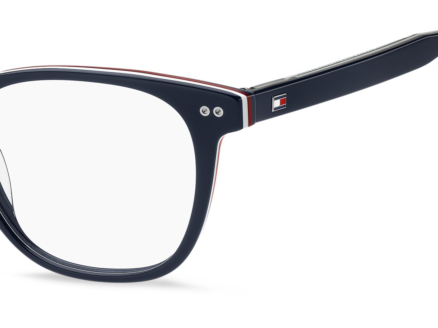 Eyeglasses Tommy Hilfiger Th 2187 109415 PJP color blue shape rectangle 