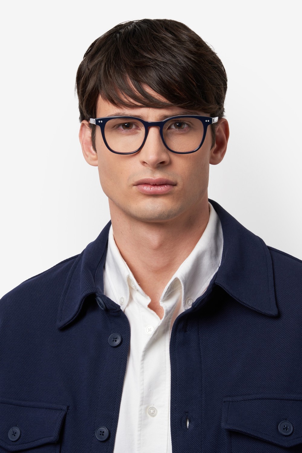 Eyeglasses Tommy Hilfiger Th 2187 109415 PJP color blue shape rectangle 