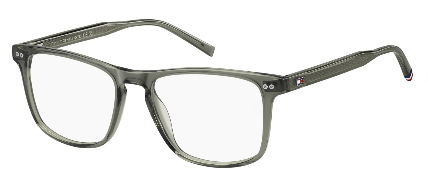 Occhiali da vista Tommy Hilfiger Th 2189 109417 1ED colore green forma rettangolare 