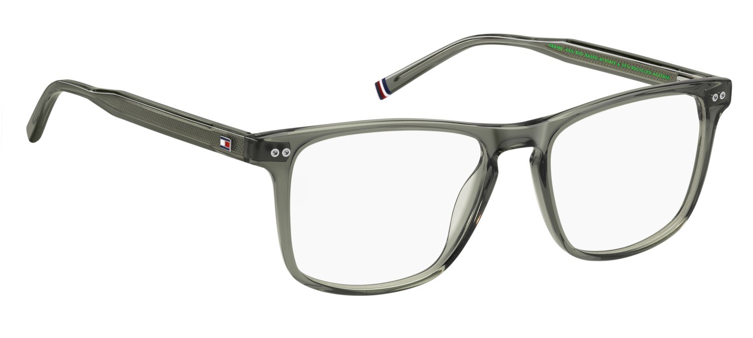 Occhiali da vista Tommy Hilfiger Th 2189 109417 1ED colore green forma rettangolare 
