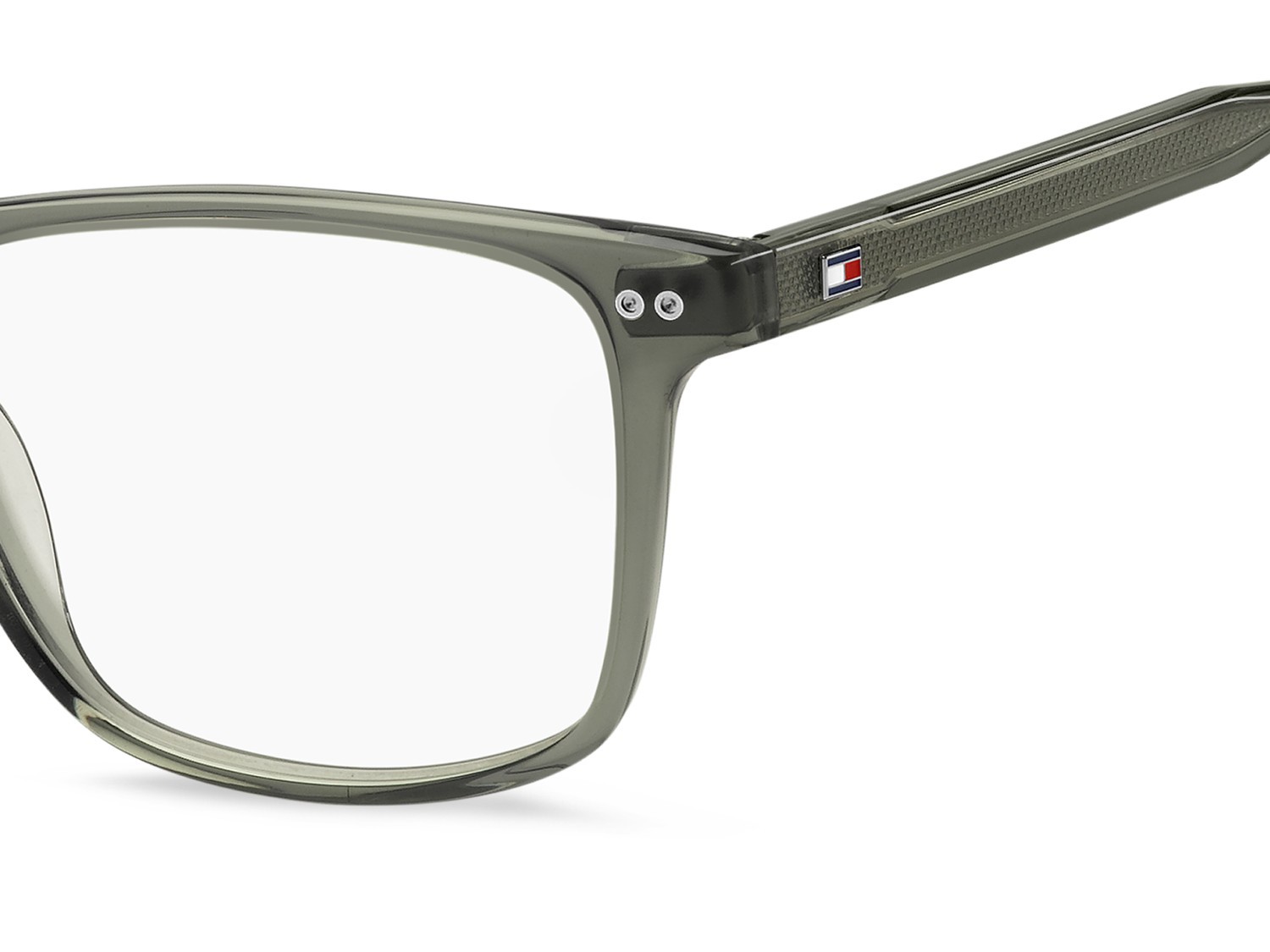 Occhiali da vista Tommy Hilfiger Th 2189 109417 1ED colore green forma rettangolare 