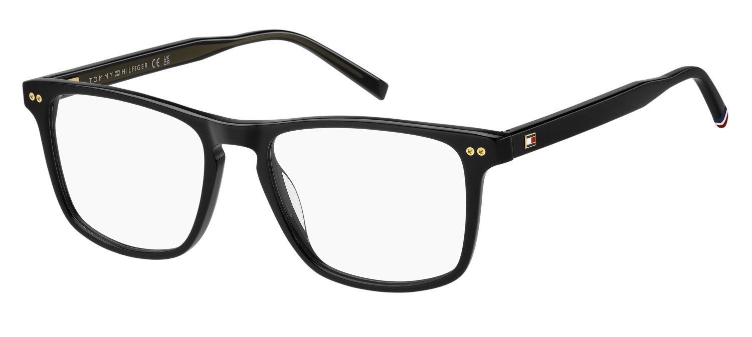 Occhiali da vista Tommy Hilfiger Th 2189 109417 807 colore black forma rettangolare 