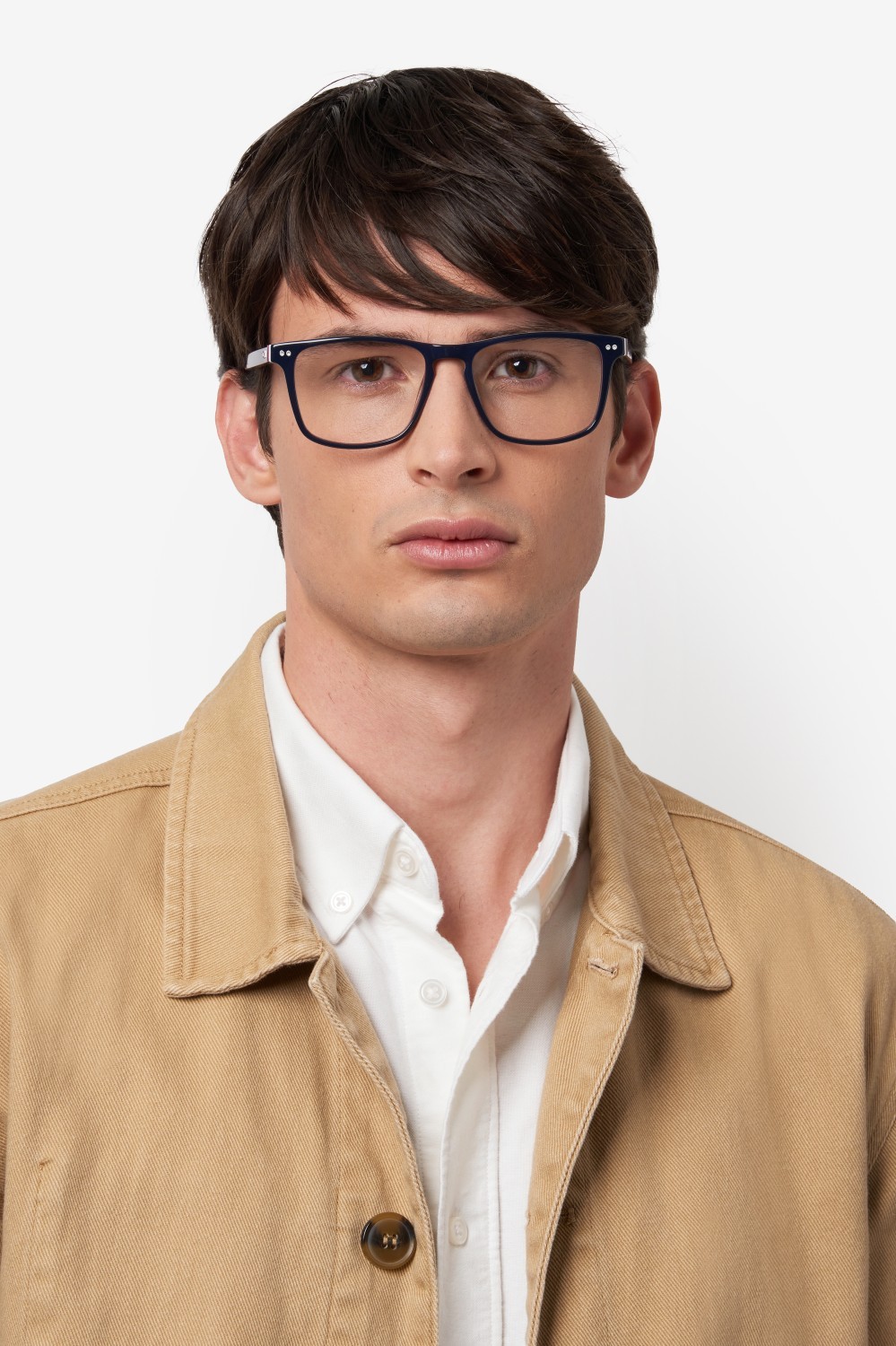 Occhiali da vista Tommy Hilfiger Th 2189 109417 PJP colore blue forma rettangolare 