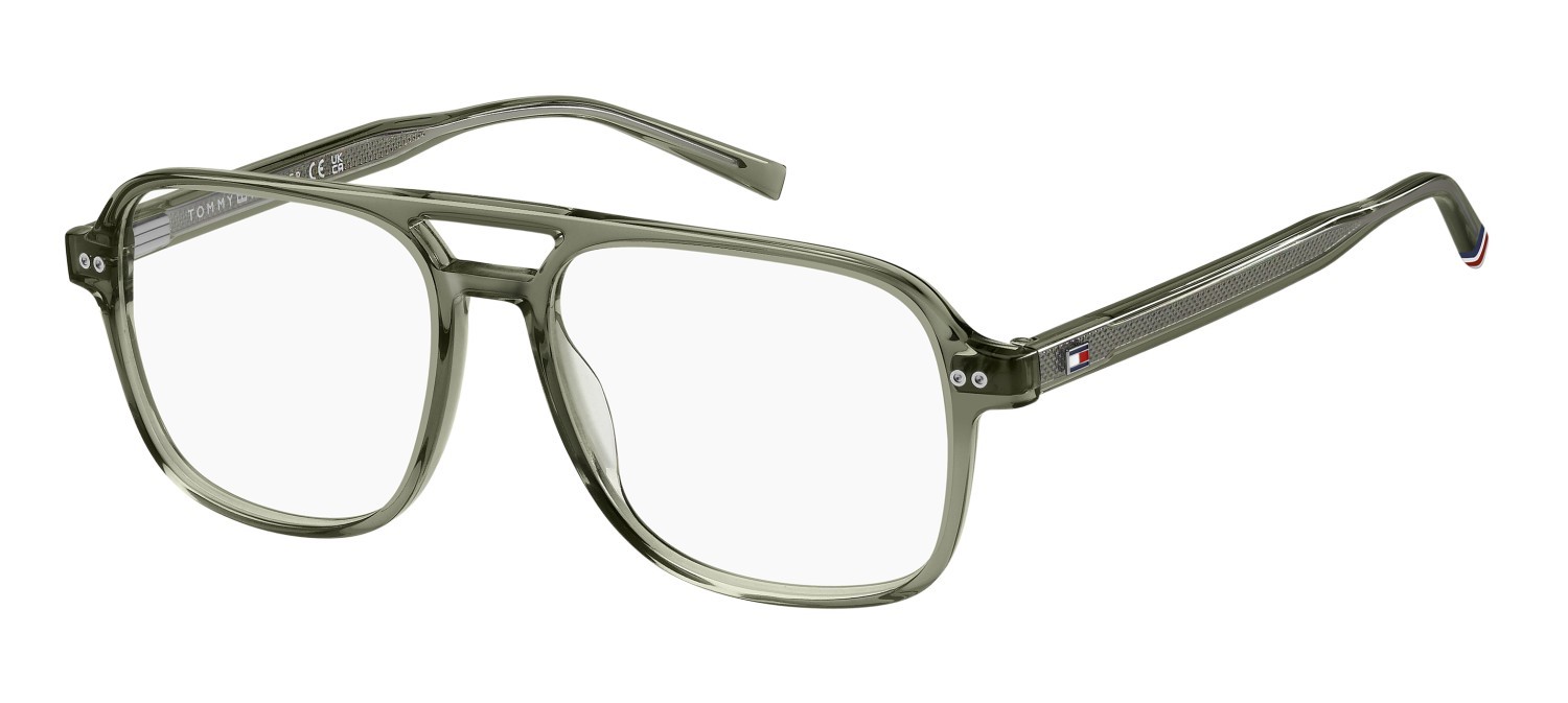 Occhiali da vista Tommy Hilfiger Th 2188 109418 1ED colore green forma quadrato 