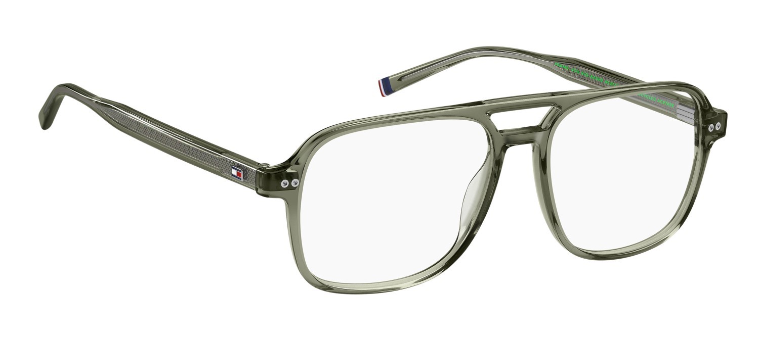 Occhiali da vista Tommy Hilfiger Th 2188 109418 1ED colore green forma quadrato 