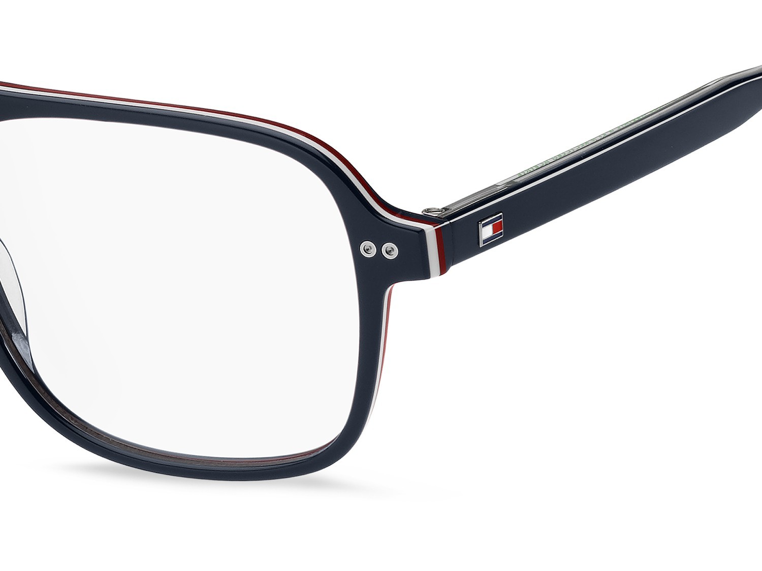 Occhiali da vista Tommy Hilfiger Th 2188 109418 PJP colore blue forma quadrato 