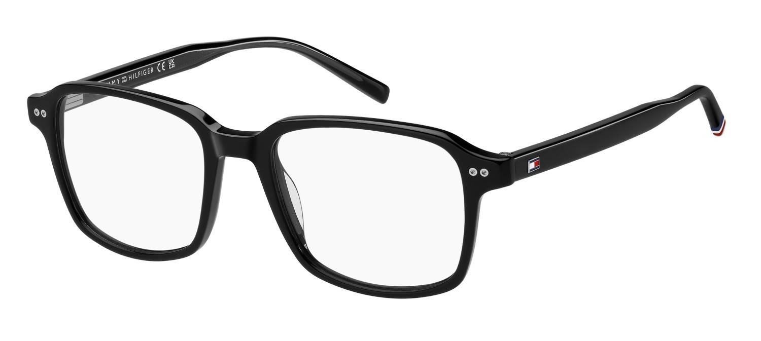 Occhiali da vista Tommy Hilfiger Th 2190 109419 807 colore black forma rettangolare 