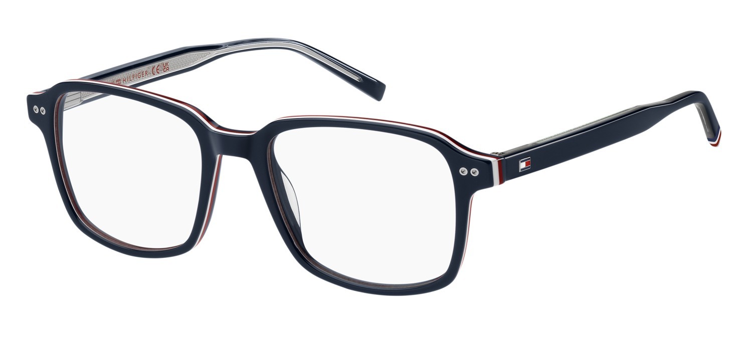 Occhiali da vista Tommy Hilfiger Th 2190 109419 PJP colore blue forma rettangolare 