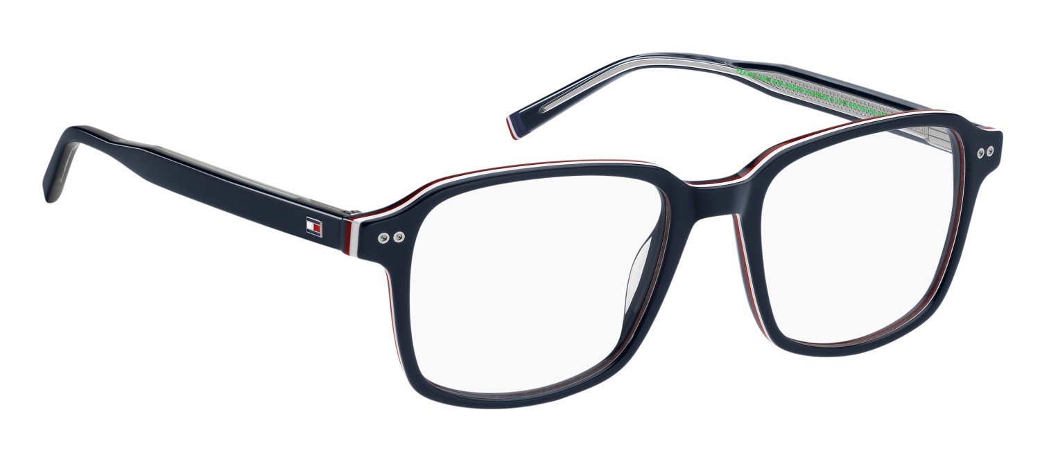 Occhiali da vista Tommy Hilfiger Th 2190 109419 PJP colore blue forma rettangolare 