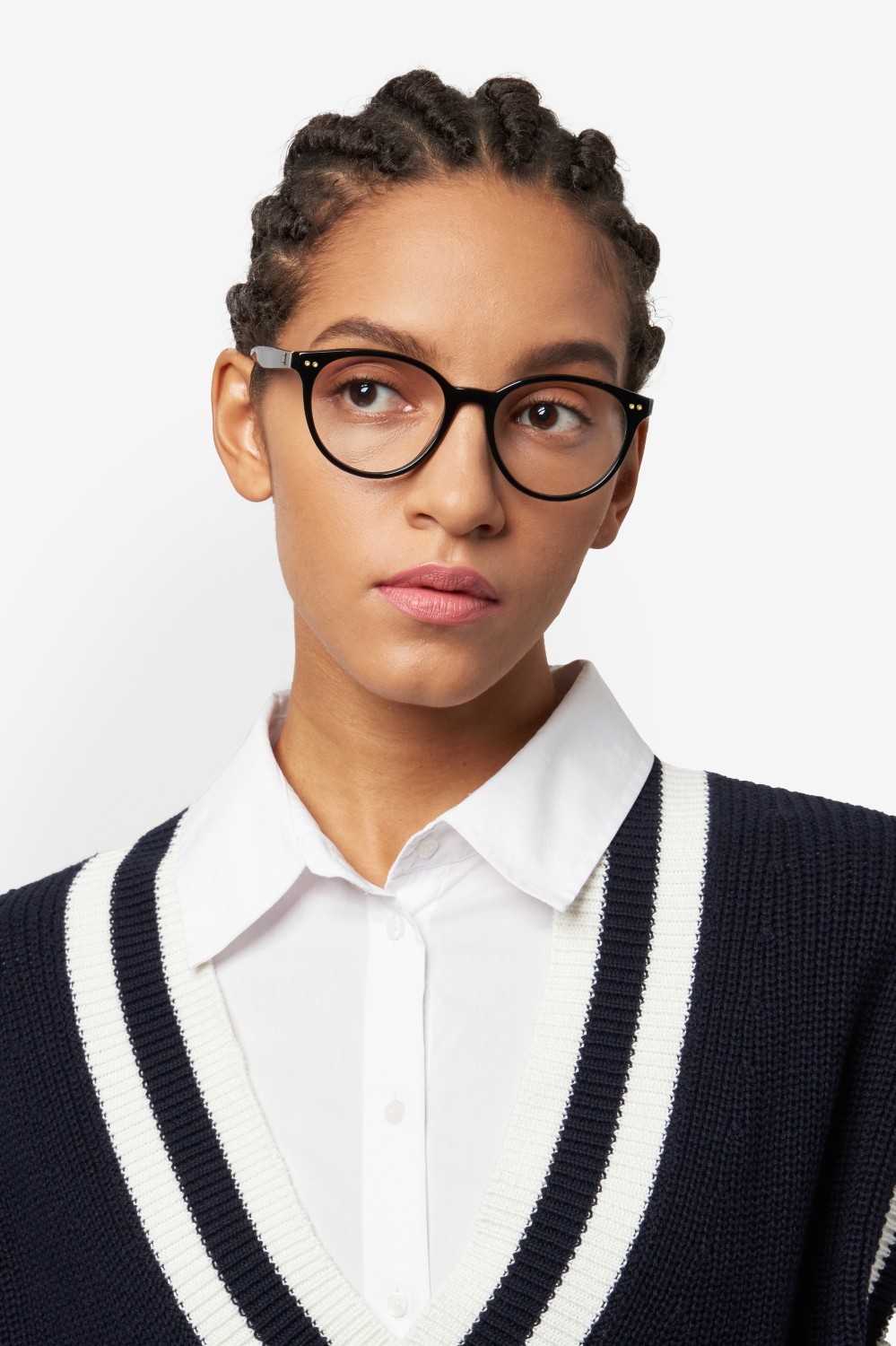 Occhiali da vista Tommy Hilfiger Th 2215 109421 807 colore black forma pantos 