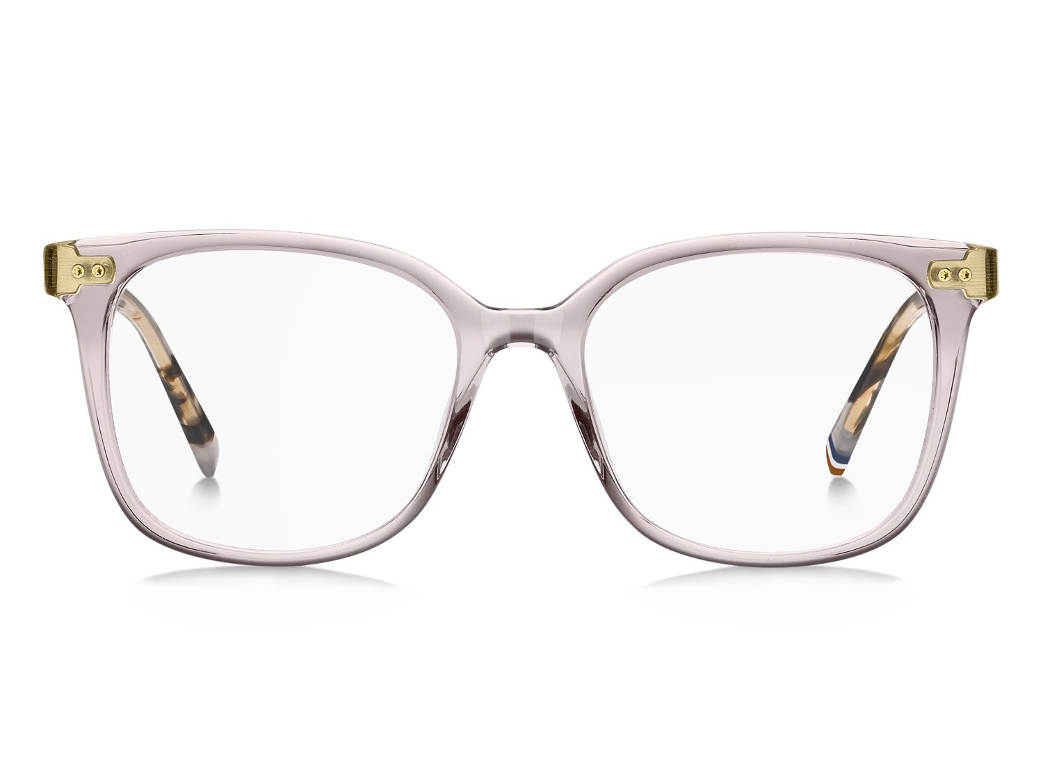 Occhiali da vista Tommy Hilfiger Th 2214 109422 35J colore pink forma rettangolare 
