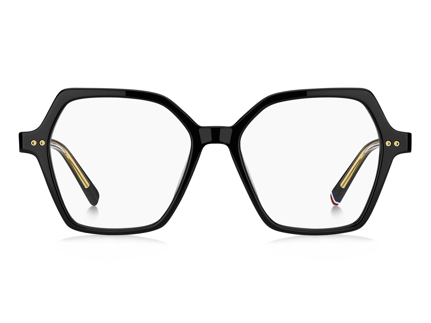 Occhiali da vista Tommy Hilfiger Th 2216 109423 807 colore black forma farfalla 