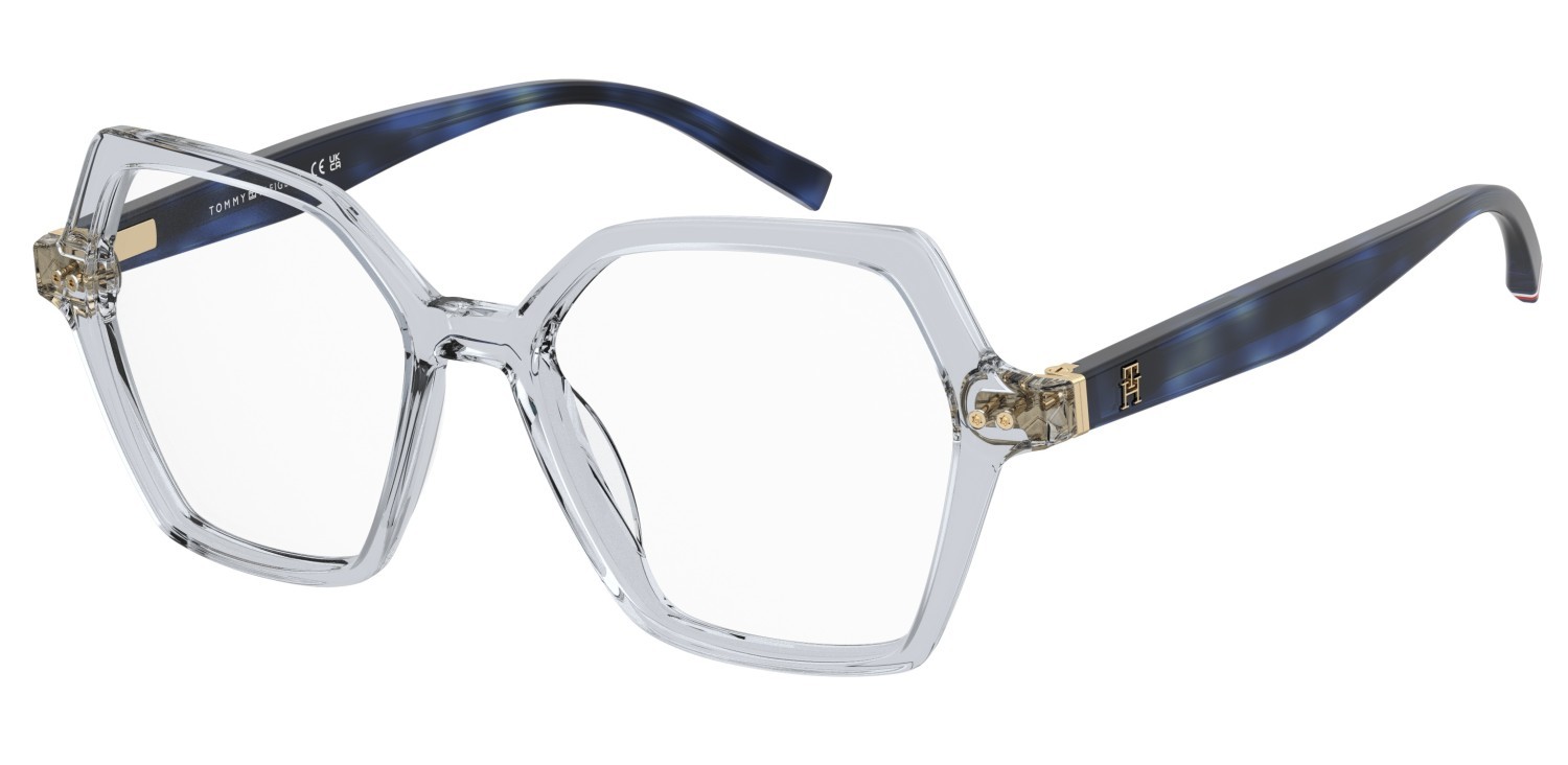 Brillen Tommy Hilfiger Th 2216 109423 MVU farbe azure form schmetterling 