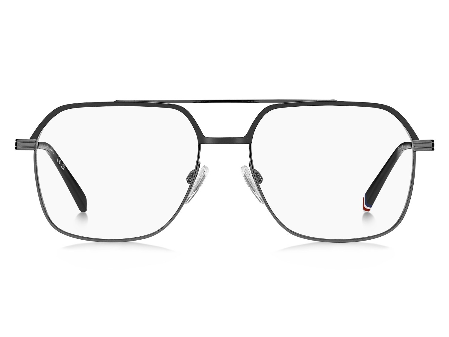 Occhiali da vista Tommy Hilfiger Th 2194 109424 KJ1 colore dark ruthenium forma rettangolare 