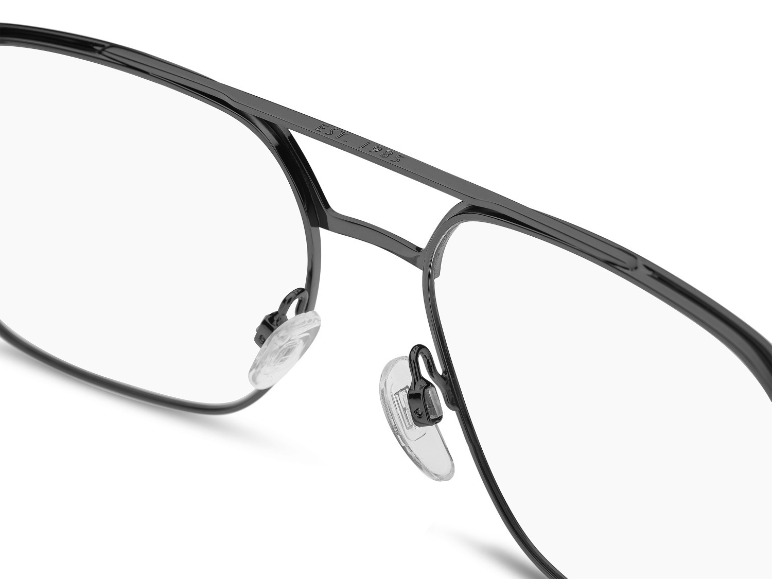 Occhiali da vista Tommy Hilfiger Th 2194 109424 KJ1 colore dark ruthenium forma rettangolare 