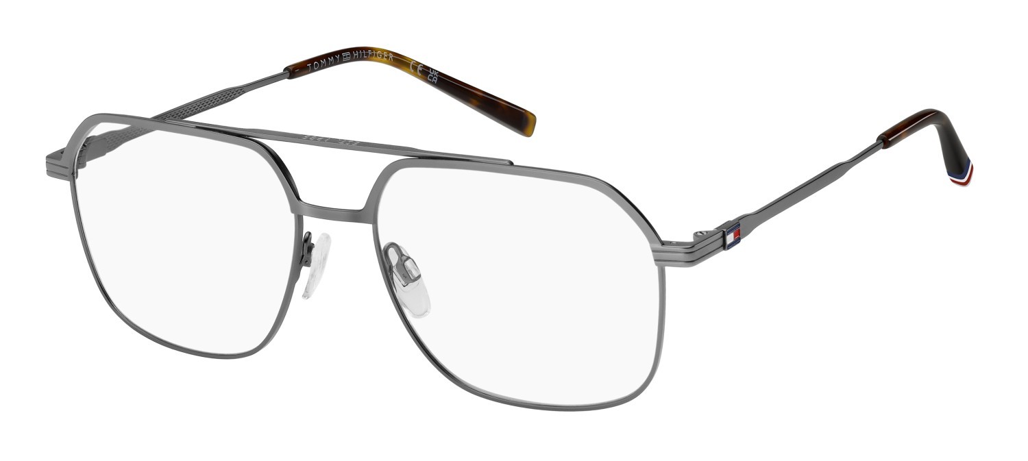 Occhiali da vista Tommy Hilfiger Th 2194 109424 SVK colore matte ruthenium black forma rettangolare 