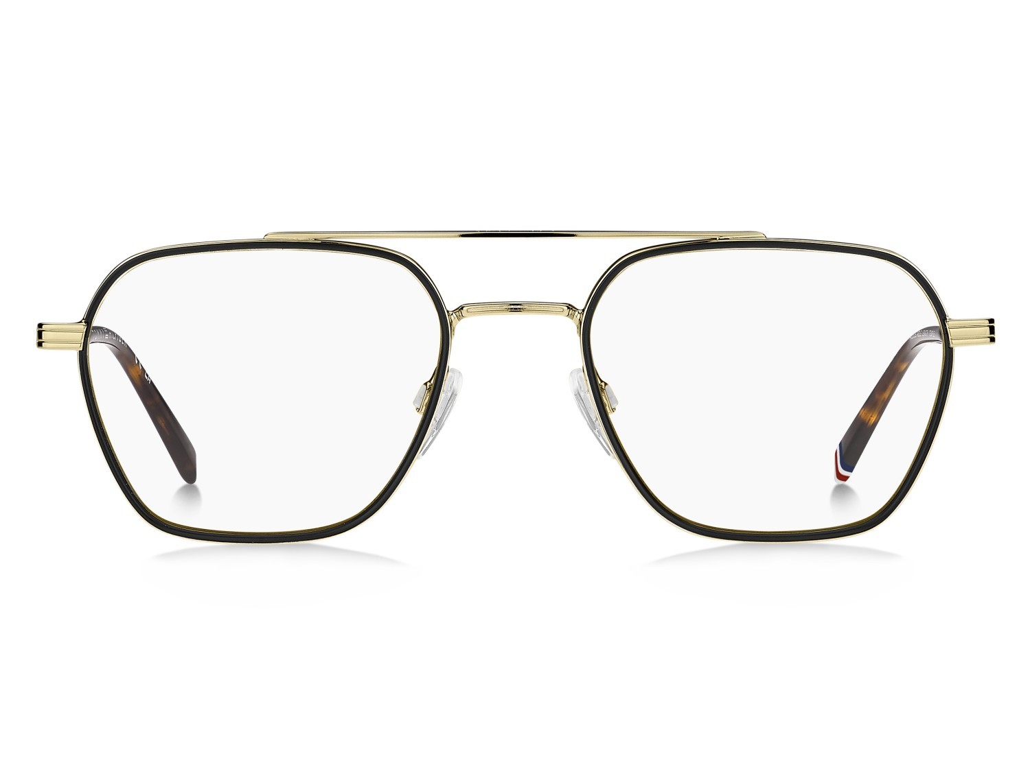Occhiali da vista Tommy Hilfiger Th 2193 109425 J5G colore gold forma rettangolare 