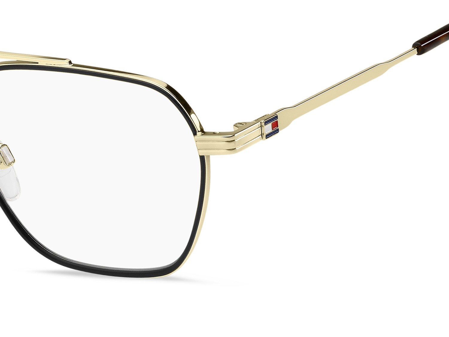 Occhiali da vista Tommy Hilfiger Th 2193 109425 J5G colore gold forma rettangolare 