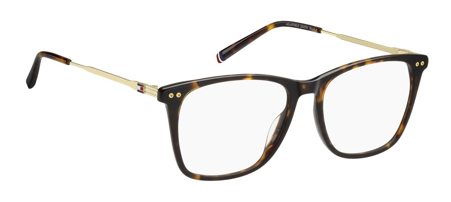 Occhiali da vista Tommy Hilfiger Th 2195 109426 086 colore havana forma rettangolare 