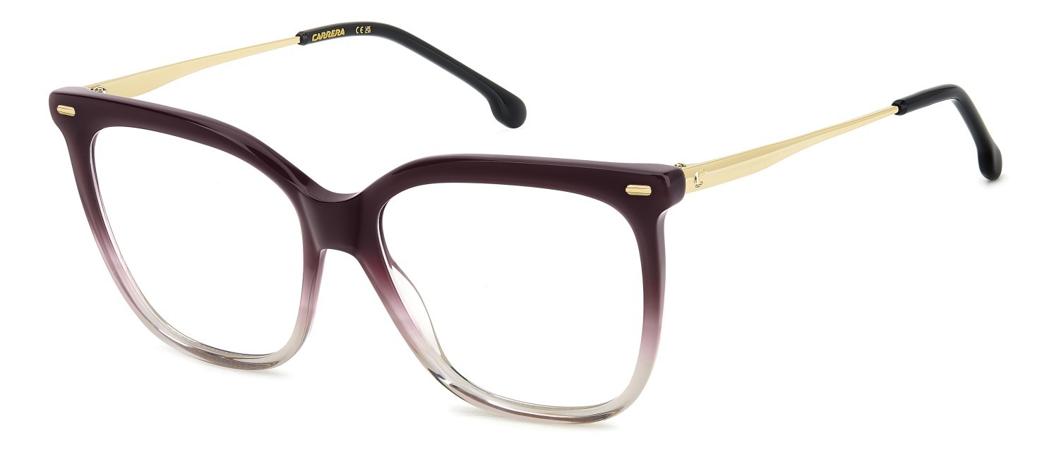 Brillen Carrera 3062 109429 0T7 farbe plum form rechteckig 