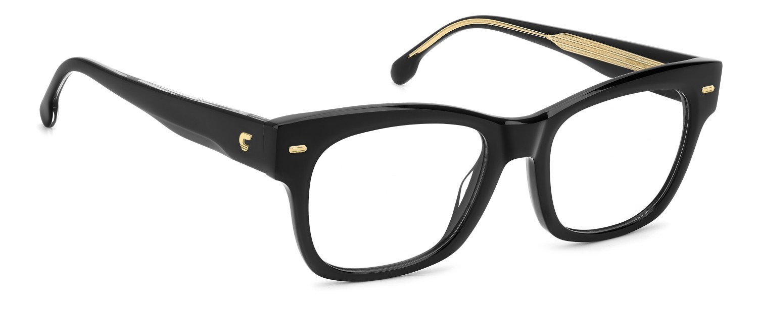Brillen Carrera 3063 109430 807 farbe black form rechteckig 