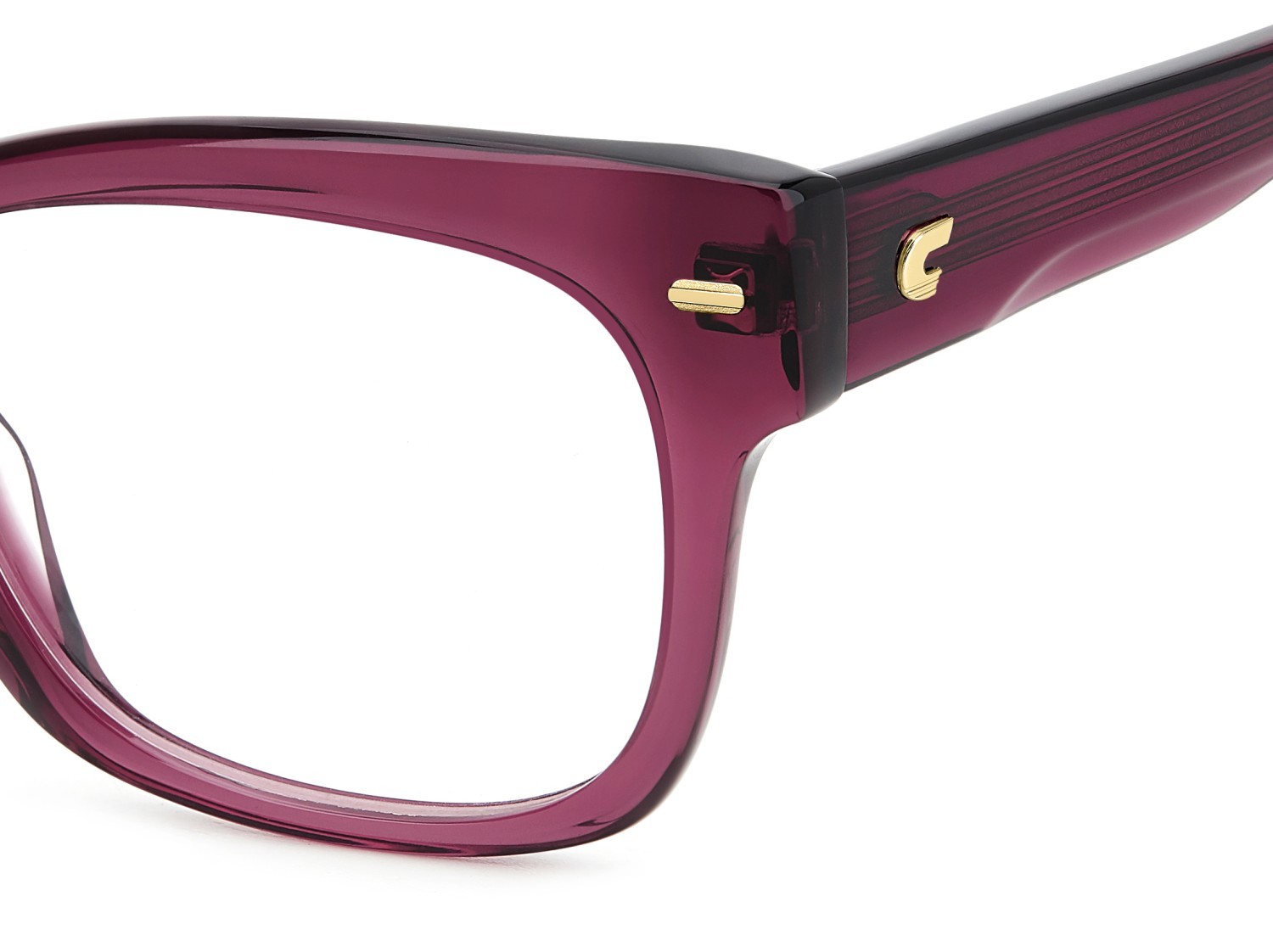 Brillen Carrera 3063 109430 8CQ farbe cherry form rechteckig 
