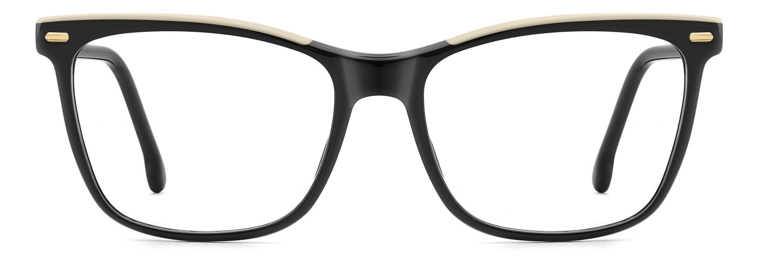 Brillen Carrera 3060 109440 0WM farbe black beige form rechteckig 