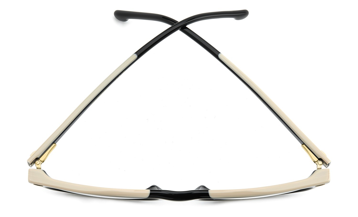 Brillen Carrera 3060 109440 0WM farbe black beige form rechteckig 