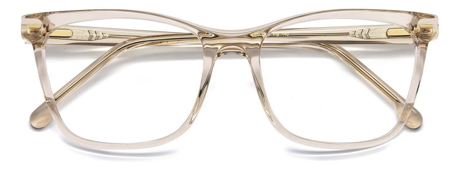 Brillen Carrera 3060 109440 FIB farbe nude gold form rechteckig 