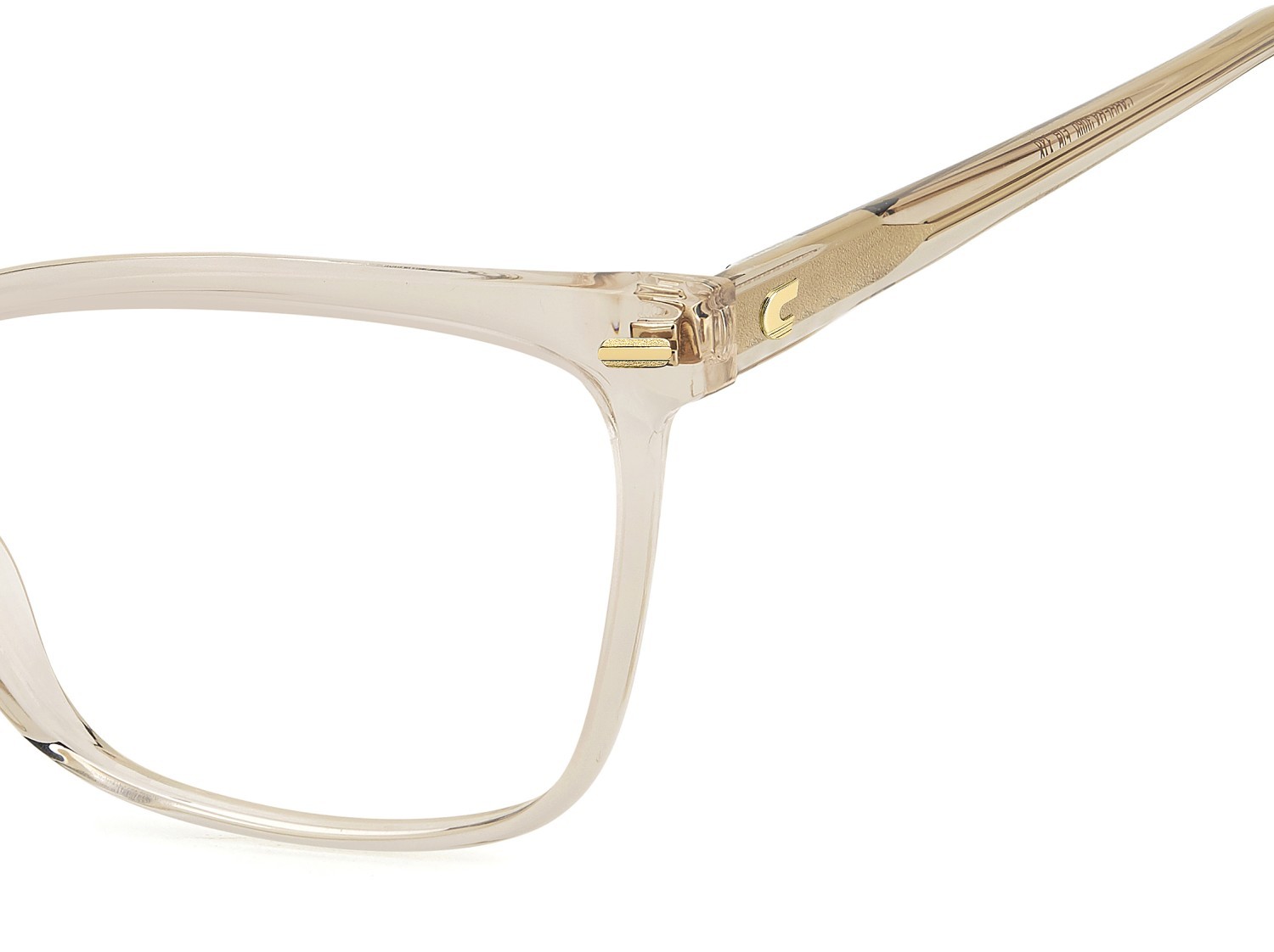 Brillen Carrera 3060 109440 FIB farbe nude gold form rechteckig 