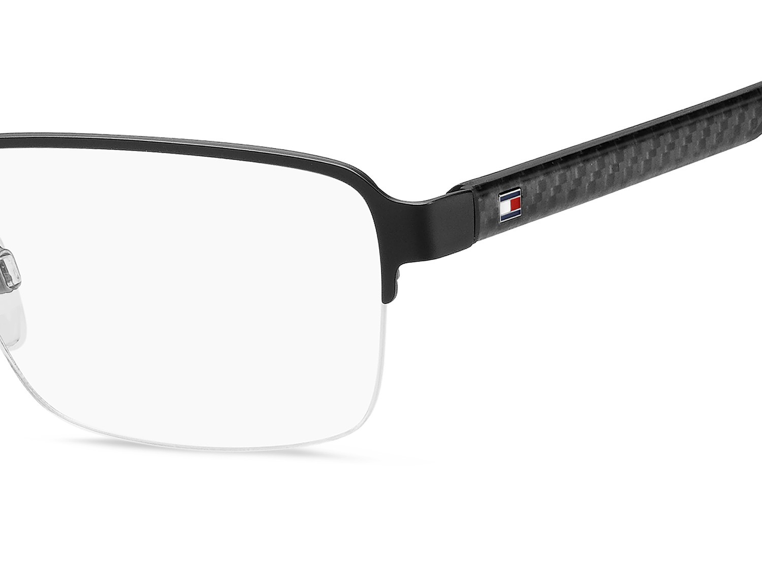 Occhiali da vista Tommy Hilfiger Th 2197 109447 003 colore matte black forma rettangolare 