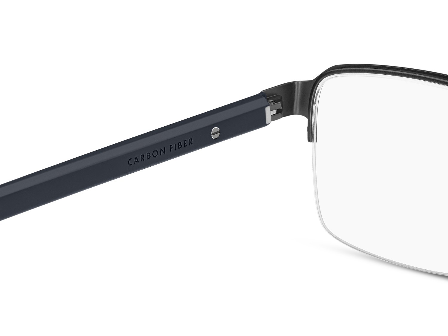 Eyeglasses Tommy Hilfiger Th 2197 109447 YOB color blue dark ruthenium shape rectangle 