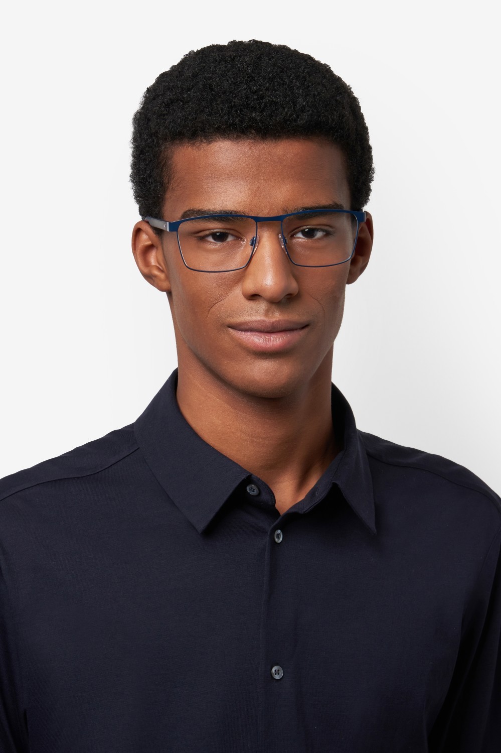 Eyeglasses Tommy Hilfiger Th 2196 109448 PJP color blue shape rectangle 