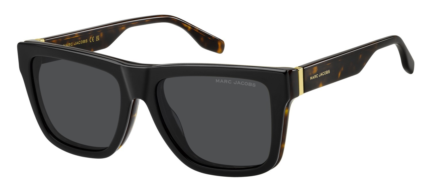 Occhiali da vista Marc Jacobs 848/C 109450 086 colore havana forma rettangolare lenti grey polarized