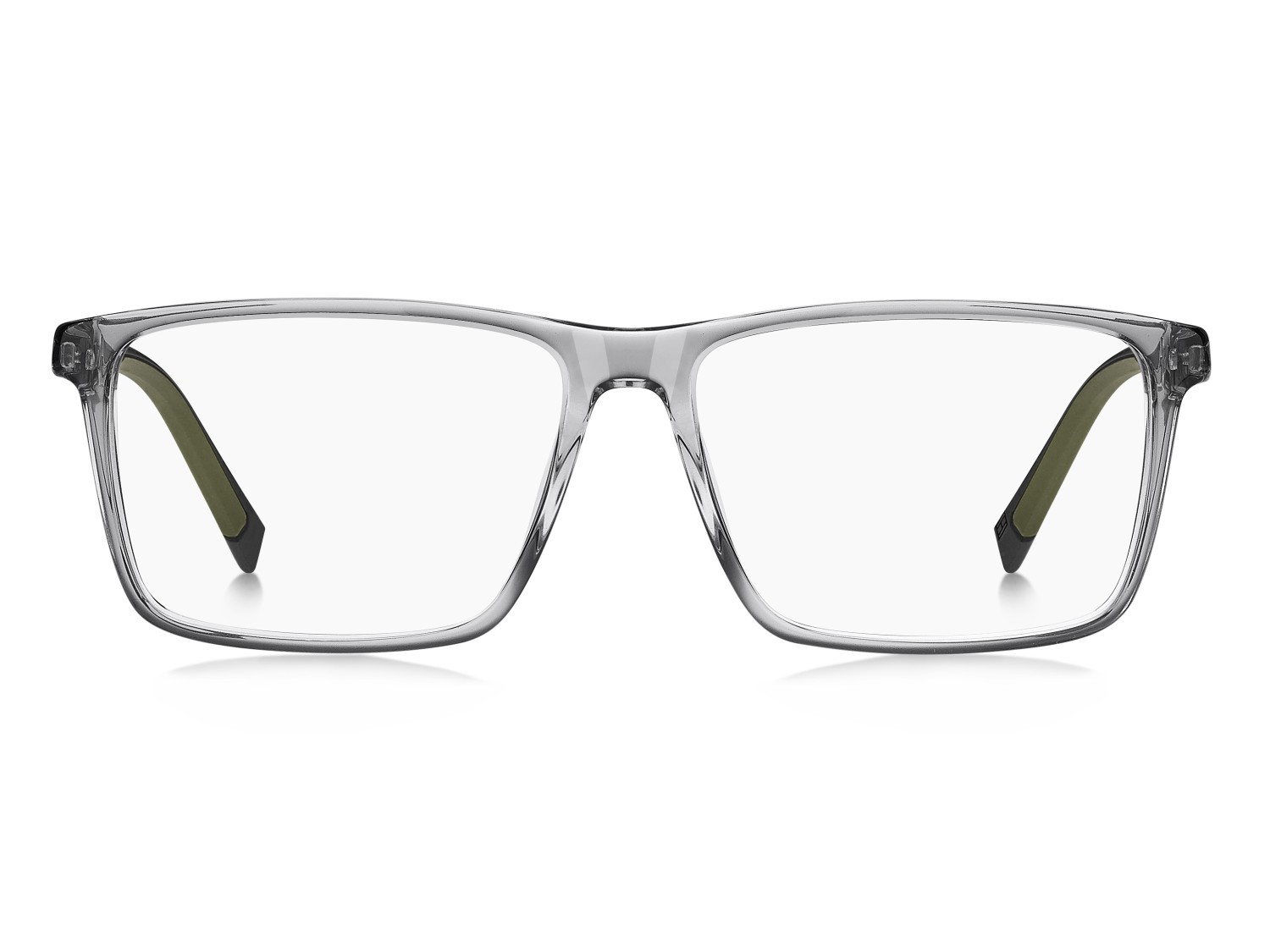 Brillen Tommy Hilfiger Th 2198 109451 3U5 farbe grey green form rechteckig 