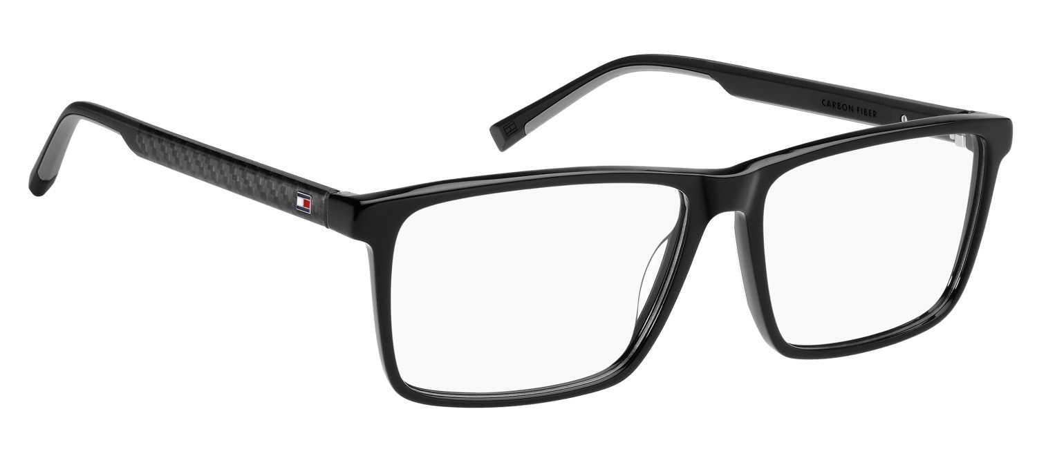 Occhiali da vista Tommy Hilfiger Th 2198 109451 807 colore black forma rettangolare 