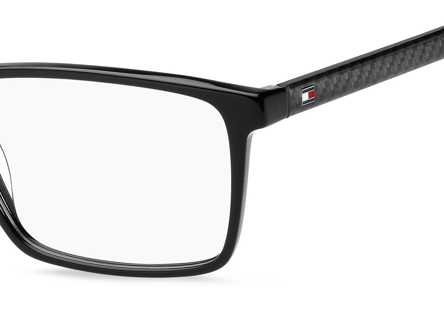 Occhiali da vista Tommy Hilfiger Th 2198 109451 807 colore black forma rettangolare 