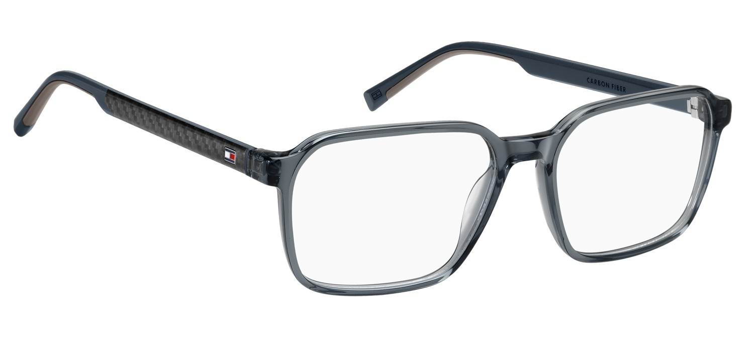 Eyeglasses Tommy Hilfiger Th 2199 109452 S9W color blue brown shape rectangle 