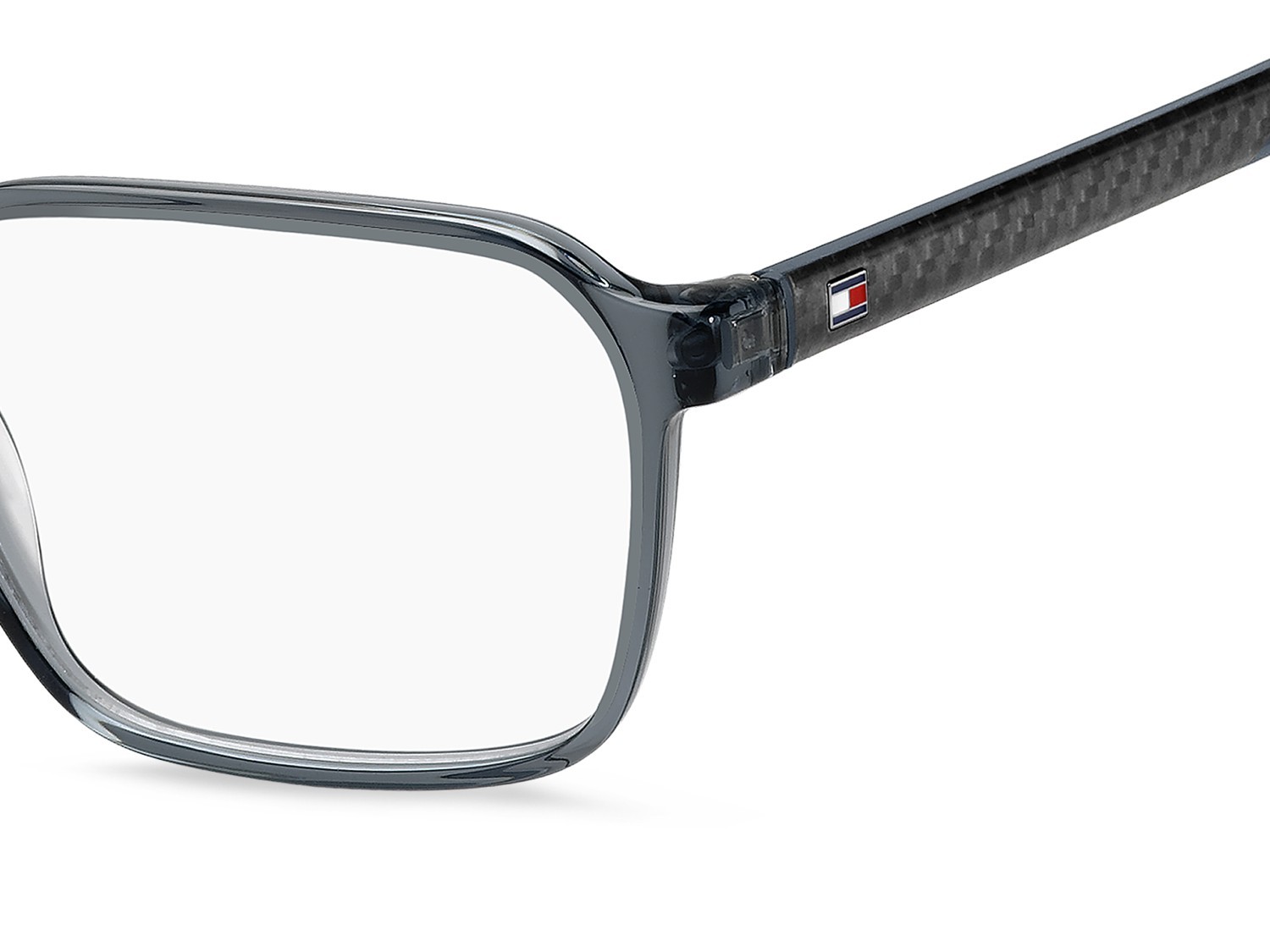 Eyeglasses Tommy Hilfiger Th 2199 109452 S9W color blue brown shape rectangle 
