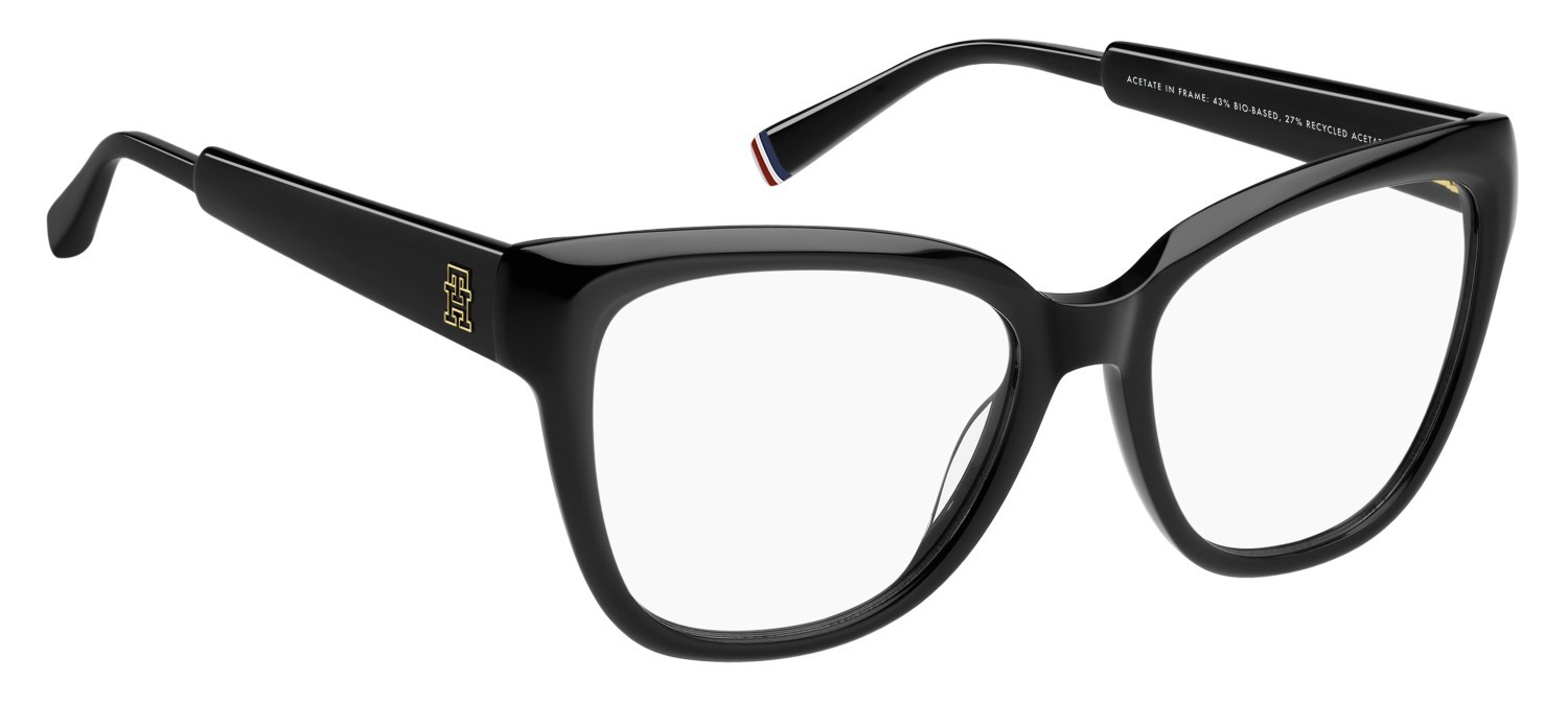 Occhiali da vista Tommy Hilfiger Th 2209 109453 807 colore black forma rettangolare 