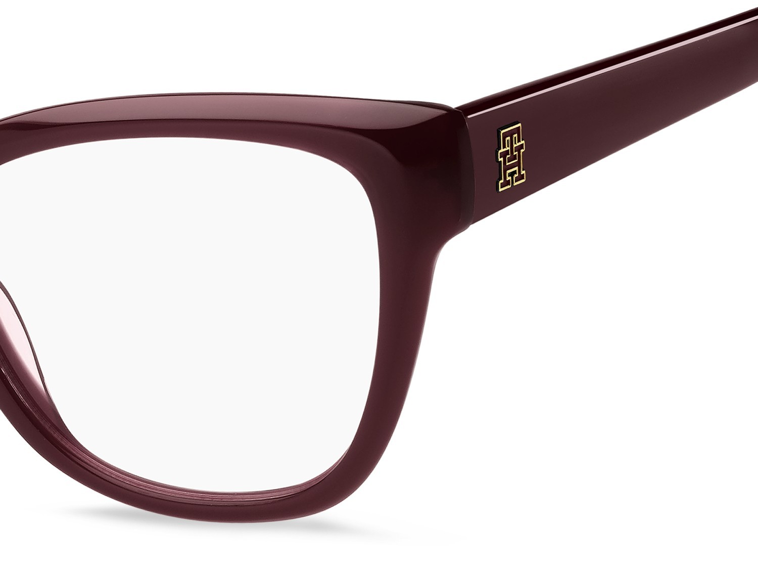 Occhiali da vista Tommy Hilfiger Th 2209 109453 LHF colore burgundy forma rettangolare 