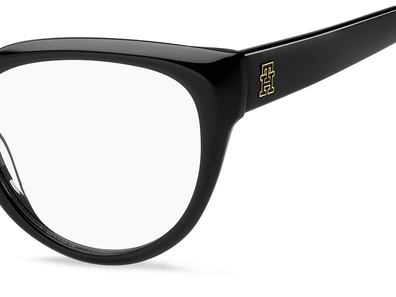 Occhiali da vista Tommy Hilfiger Th 2210 109454 807 colore black forma cat eye 