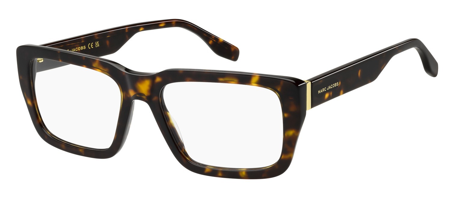 Eyeglasses Marc Jacobs 849 109458 086 color havana shape rectangle 