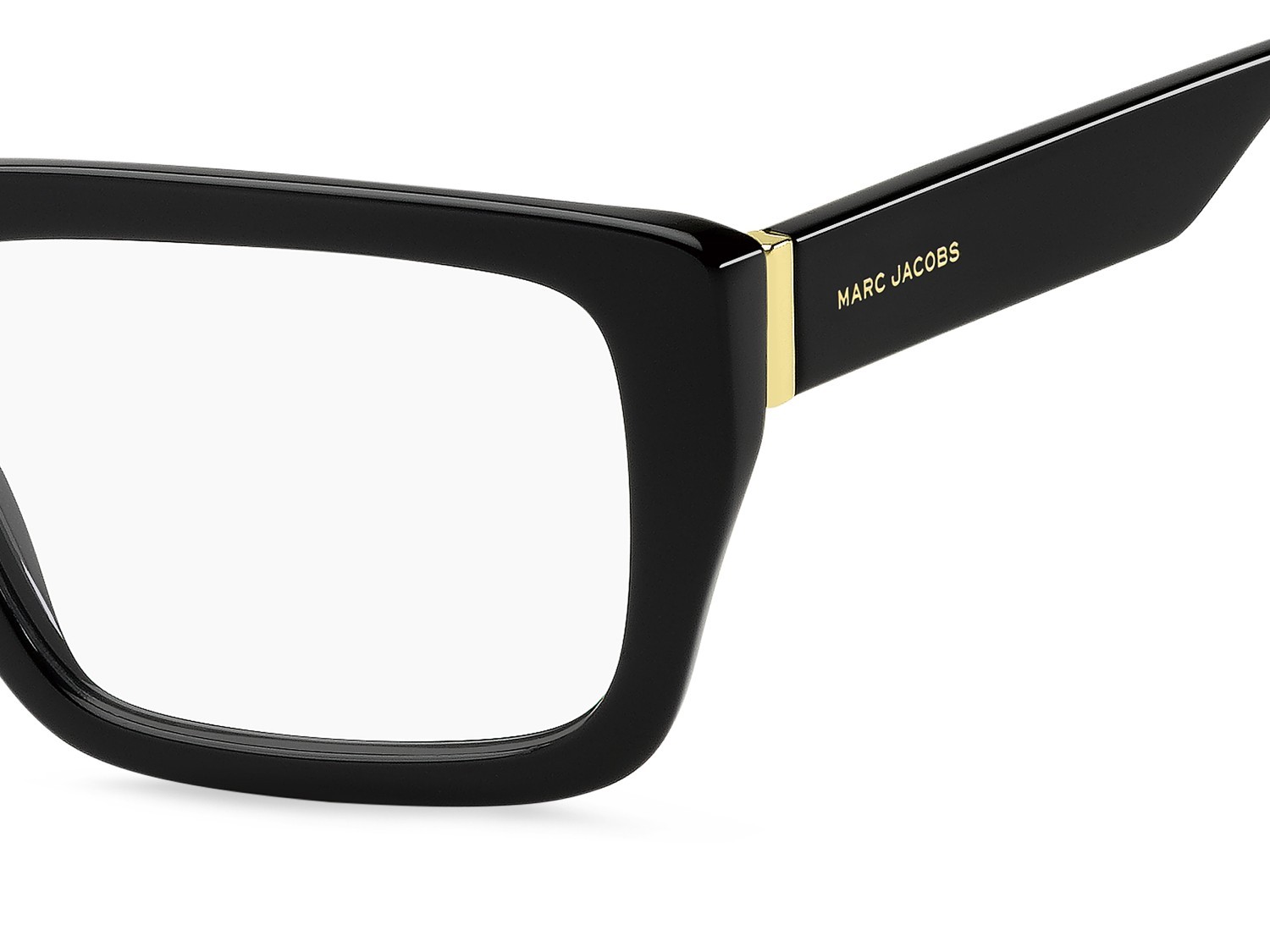 Occhiali da vista Marc Jacobs 849 109458 2M2 colore black gold forma rettangolare 
