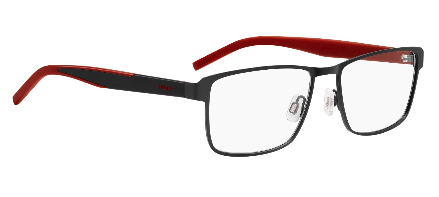 Eyeglasses Hugo Hg 1343 109461 003 color matte black shape rectangle 