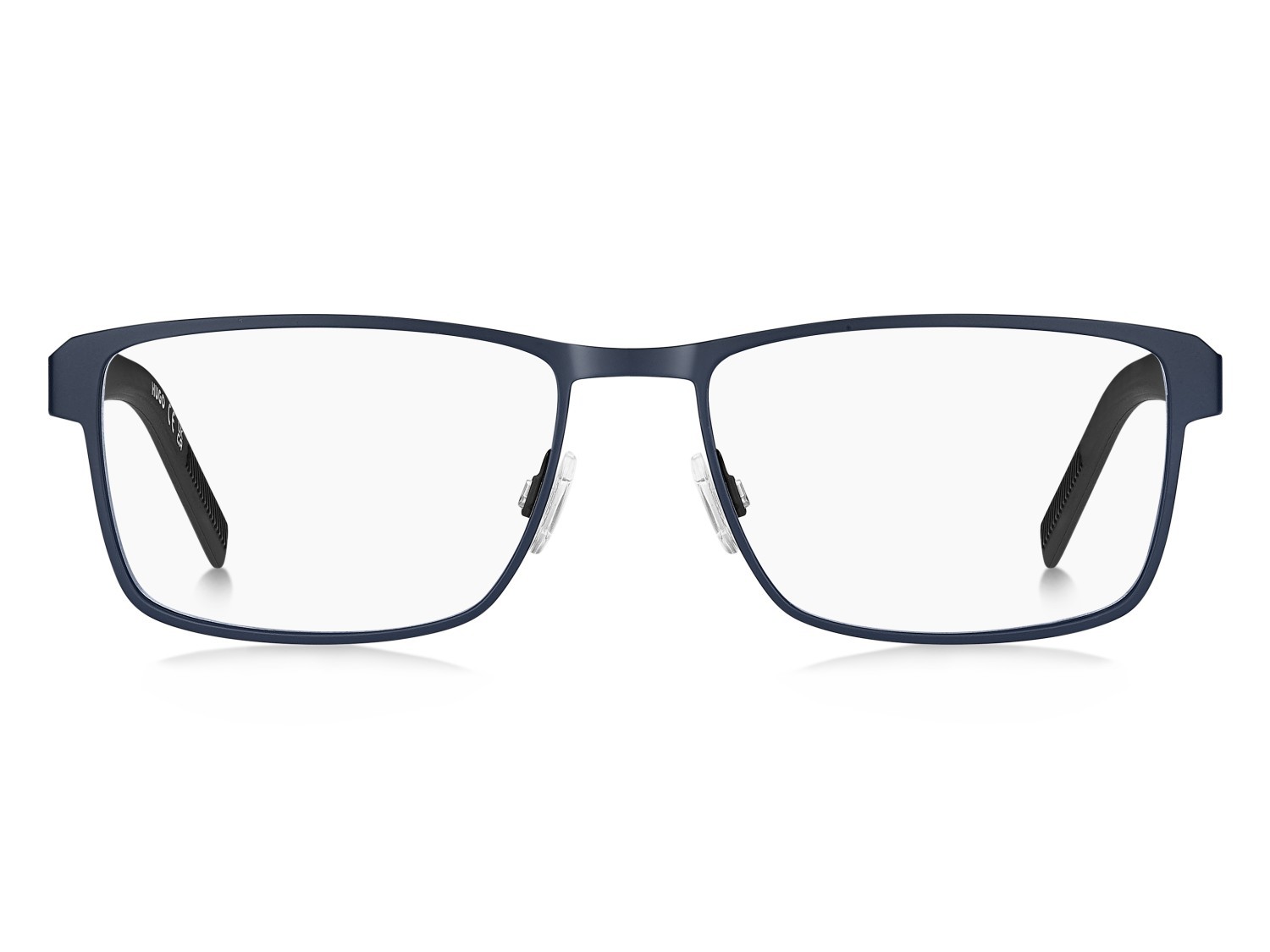 Eyeglasses Hugo Hg 1343 109461 0VK color matte black blue shape rectangle 