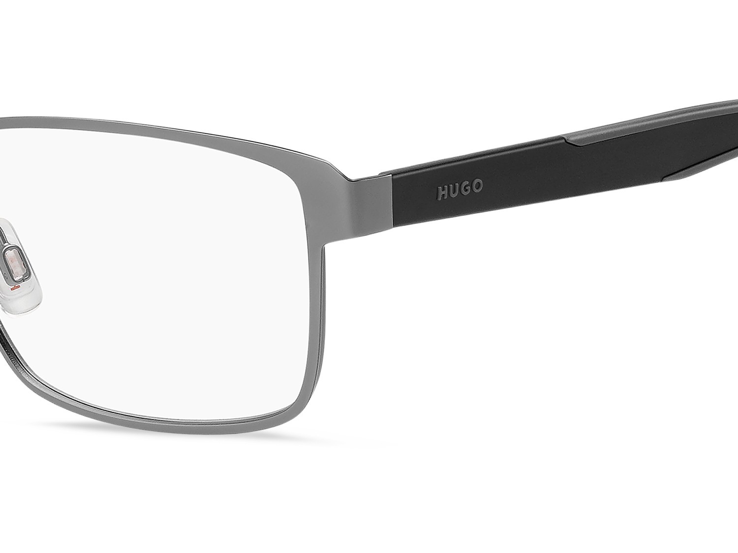 Brillen Hugo Hg 1343 109461 R80 farbe matte dark ruthenium form rechteckig 