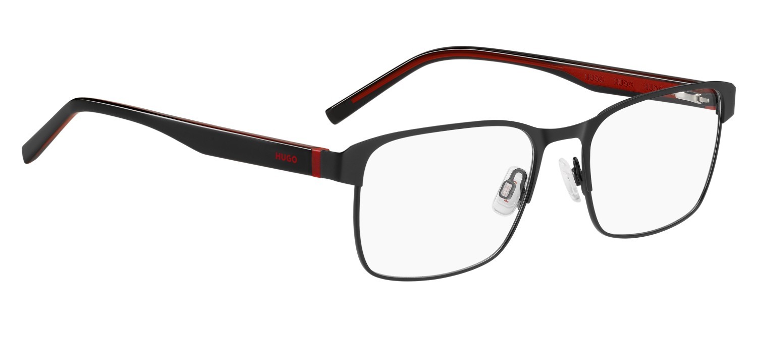 Eyeglasses Hugo Hg 1361 109462 003 color matte black shape rectangle 