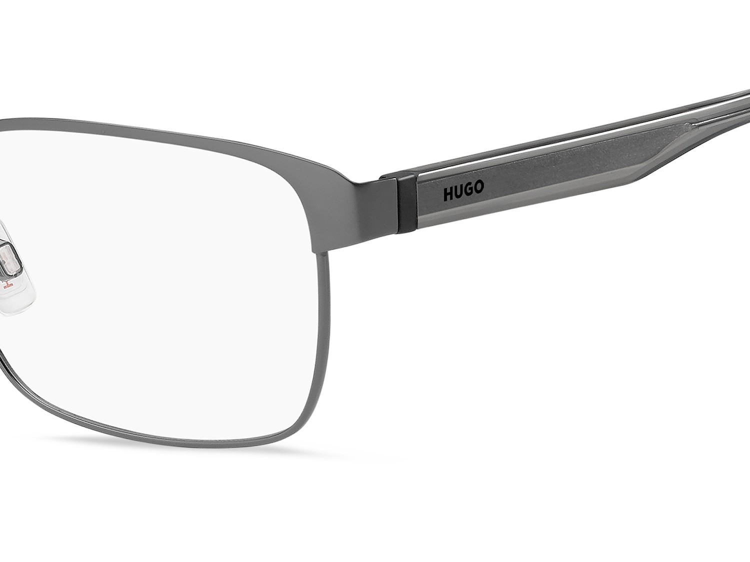 Brillen Hugo Hg 1361 109462 R80 farbe matte dark ruthenium form rechteckig 